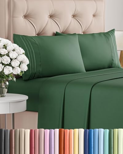 Cal King Size 4 Piece Sheet Set