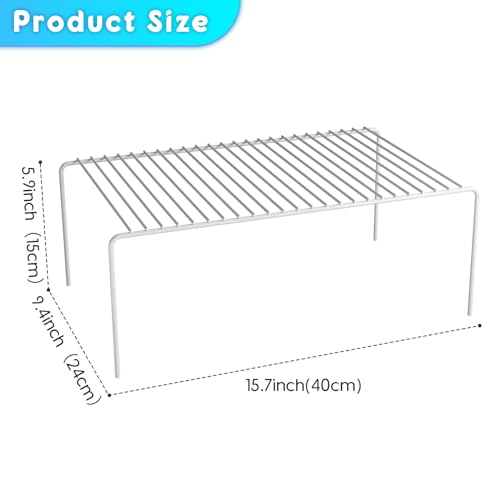 4Pack Cabinet Storage Shelf Rack (4 Count)