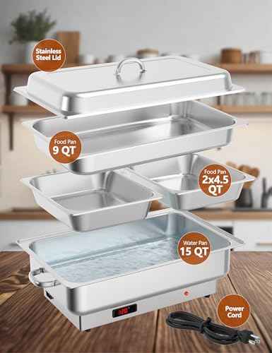 Electric Chafing Dish Buffet Set