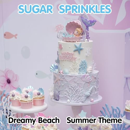 Edible Pink Sprinkles for Cake Decorating (4.5 Ounce)