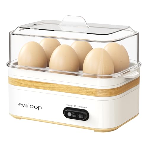 Rapid Egg Cooker Electric 6 Eggs Capacity