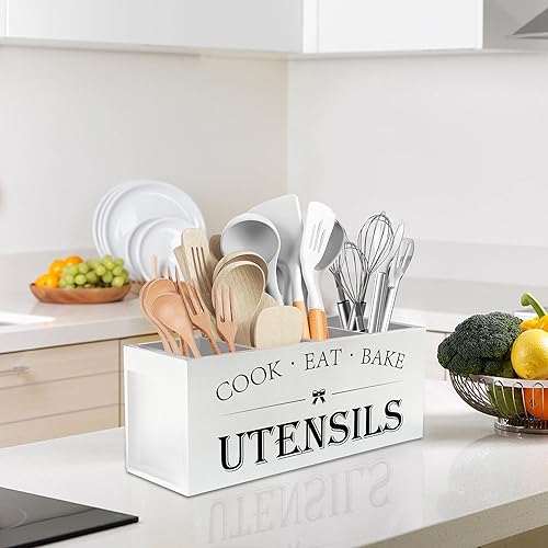 Extra Large Utensil Holder Countertop for Kitchen Counter