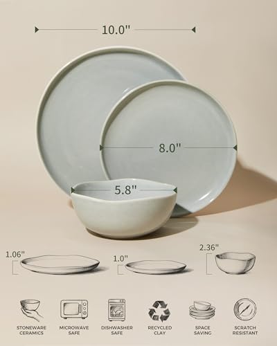 Large Holiday Dinnerware Sets for 8