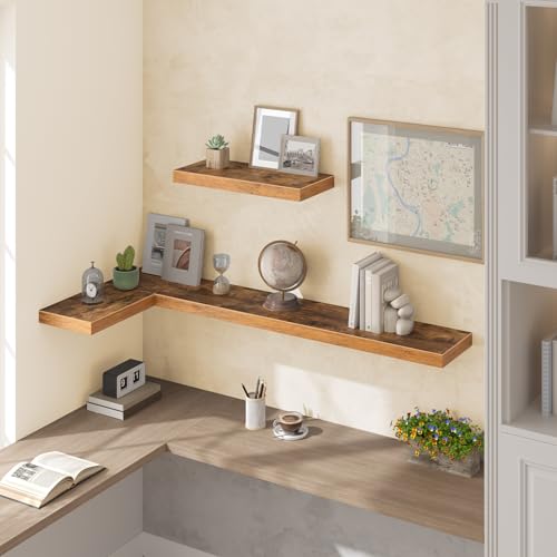 Floating Shelves for Wall (2 Count)