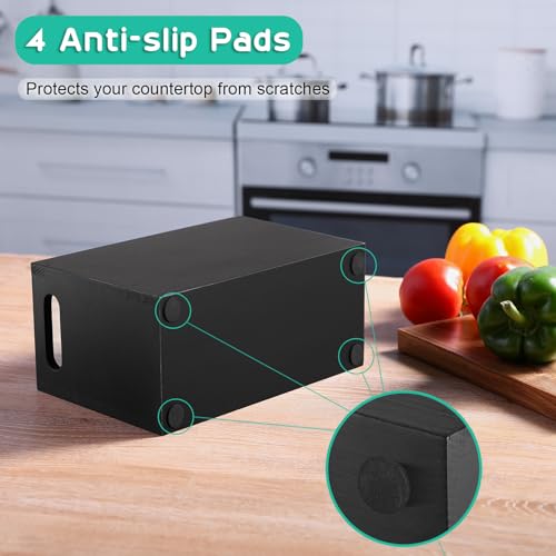 Black Kitchen Utensil Holder for Countertop