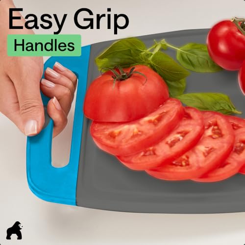 BPA Free Reversible Kitchen Cutting Board (3 Count)