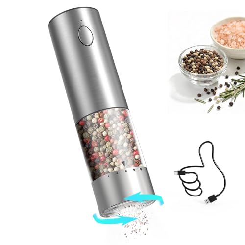 Stainless Steel Electric Pepper Grinder