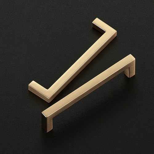 Champagne Bronze Cabinet Handles Cabinet Pulls 3 (5 Count)