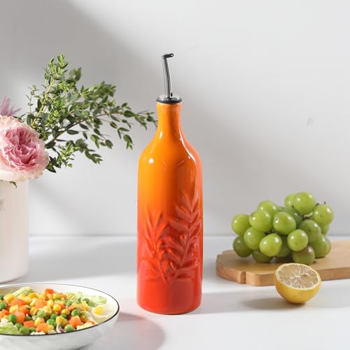 Sweejar Ceramic Olive Oil Dispenser Bottle