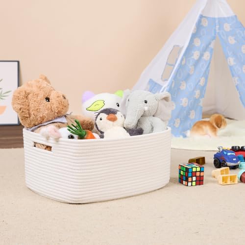 Large Storage Baskets for Shelves (3 Count)