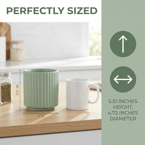 Black Utensil Holder