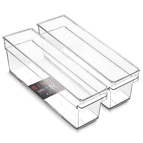 Plastic Storage Bins (2 Count)
