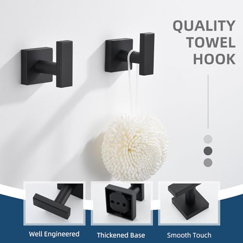 Bathroom Towel Hooks (2 Count)