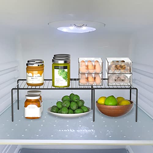 Expandable Metal Rustproof Kitchen Counter Shelf Rack (6 Count)