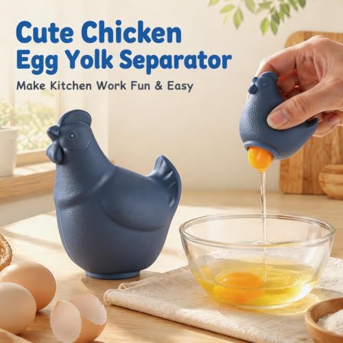 Silicone Hen Shaped Egg Yolk Separator