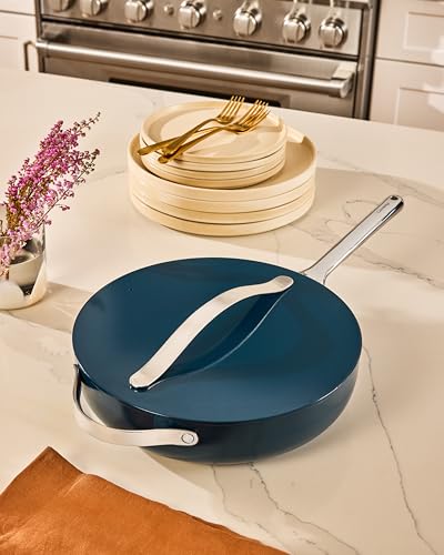 Non Stick Ceramic Sauté Pan with Lid