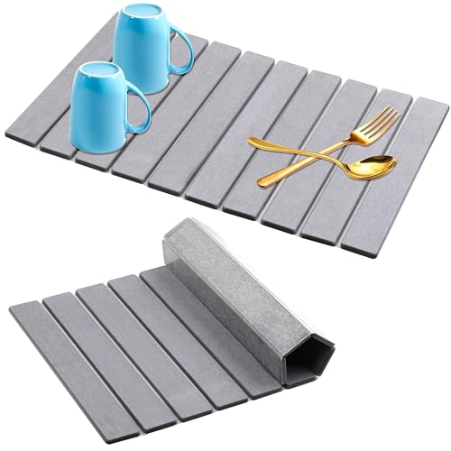 Quick Dry Collapsible Dish Drying Mat