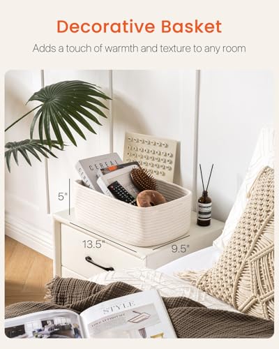 Small Woven Storage Basket for Organizing (3 Count)