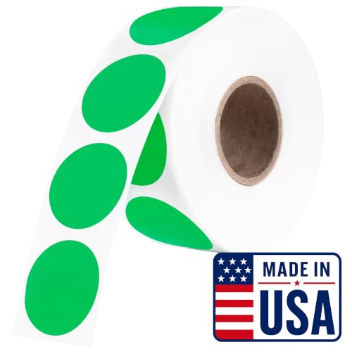 Dark Green Thermal Labels (735 Count)