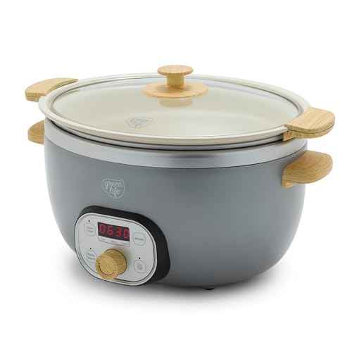 6QT Ceramic Nonstick Slow Cooker
