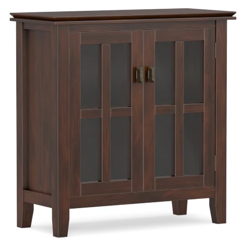 Artisan 30" Wide Solid Wood Cabinet in Russet Brown