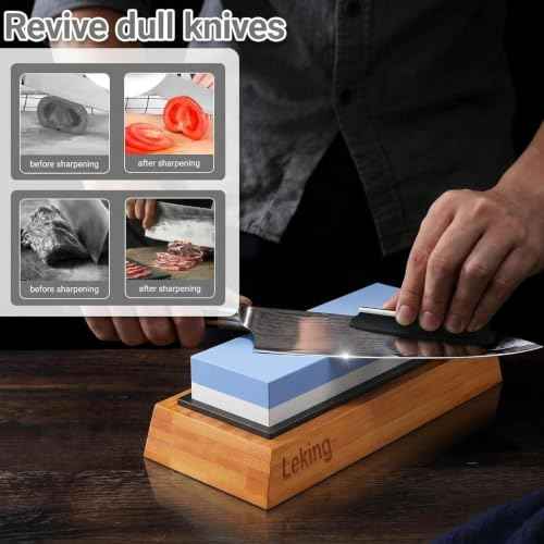 Knife Sharpening Stone Set (8 Count)