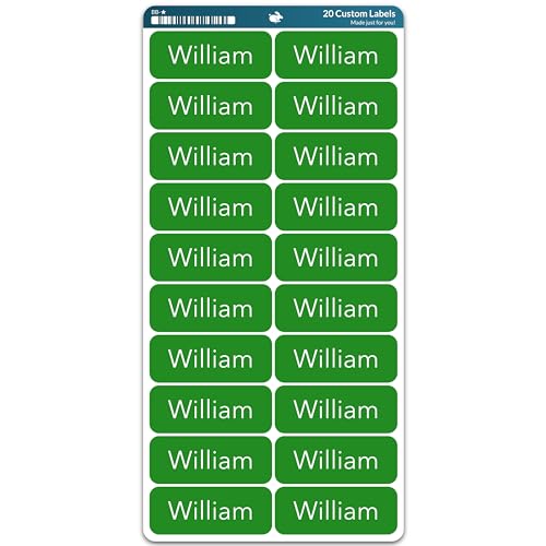 Personalized Name Labels (20 Count)