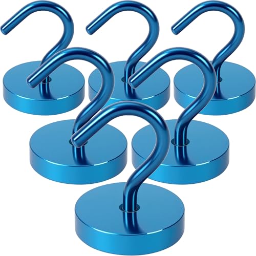Magnetic Hooks Large Opening (6 Count)
