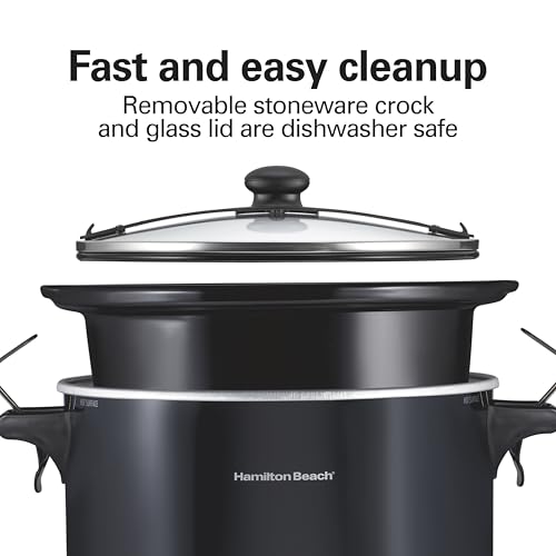 Stay or Go Extra Large 10 Quart Portable Slow Cooker