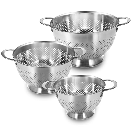 Stainless Steel Colander Set of 3 (3 Count)