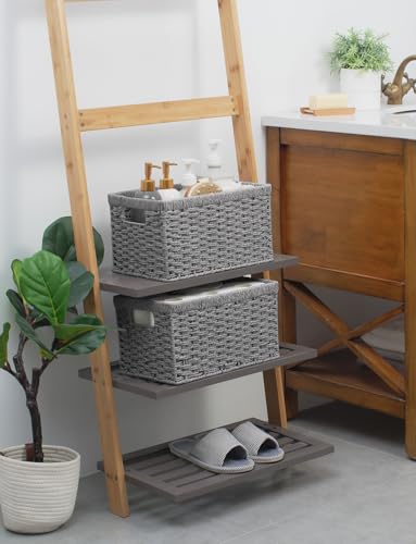 Wicker Storage Baskets (2 Count)