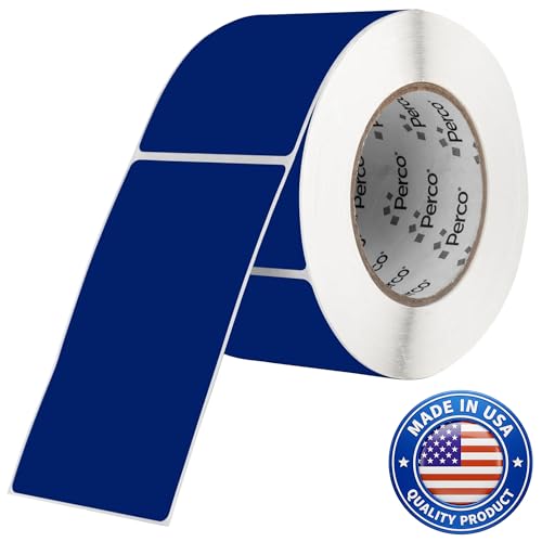 Dark Blue Labels 3x5 Inch 500 Stickers