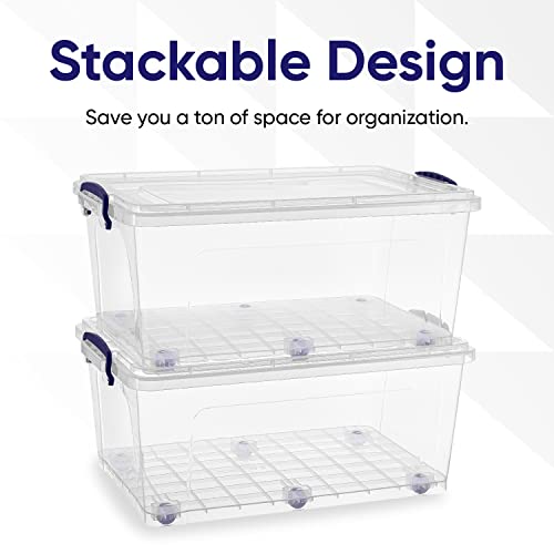 Storage Bins with Lids