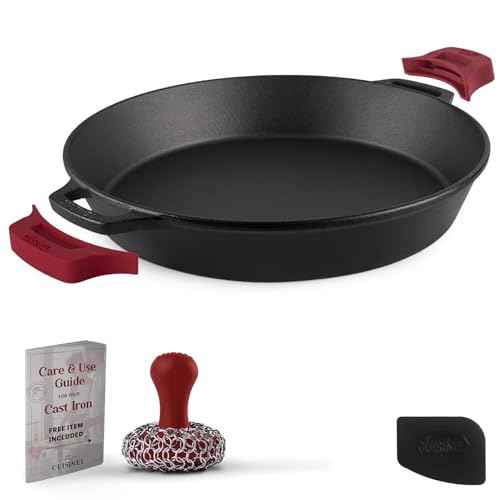 Cast Iron Skillet + Chainmail Scrubber
