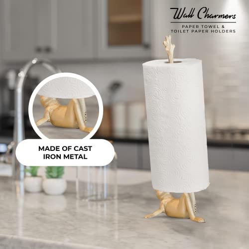 Gold Paper Towel Holder