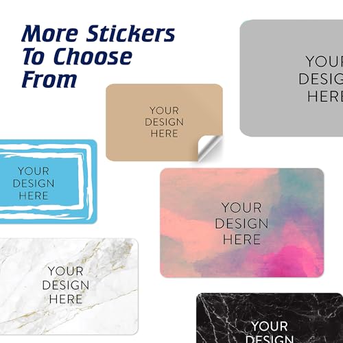 Custom Vinyl Stickers Your Image (100 Count)