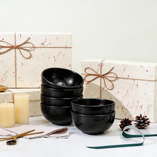 Ceramic Cereal Bowls set of 6 (6 Count)