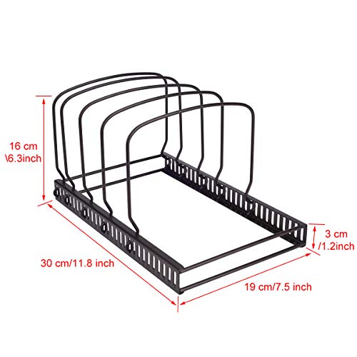 10+ Bakeware Organizer Rack for Kitchen Bakeware