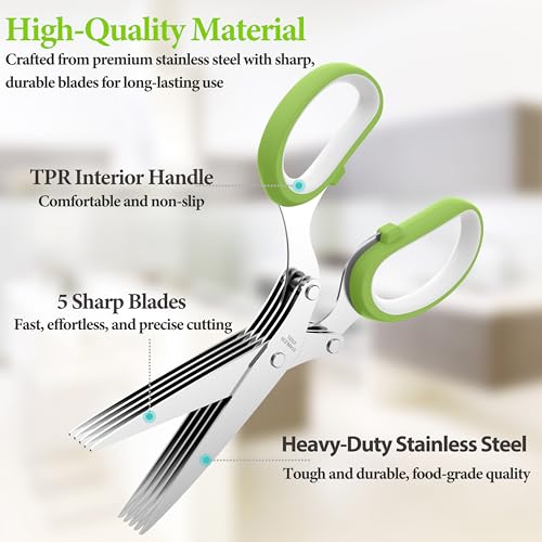 2026 Upgraded Herb Scissors