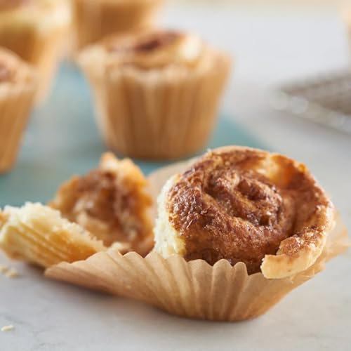 Mini Parchment Baking Cups Nonstick Release 90 Count 4 Pack