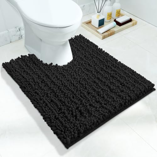 Toilet Rug U Shaped Washable 24x20 Inch