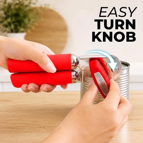 Stainless Steel Swing Open Manual Can Opener Comfortable Grip