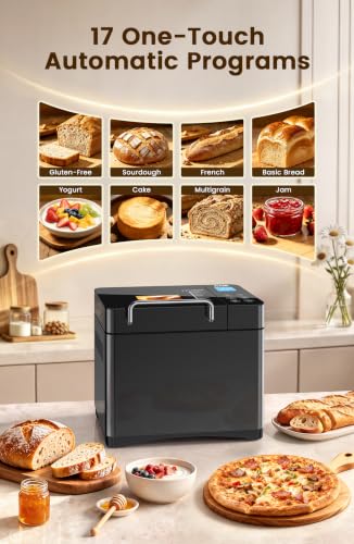Premium 2.2LB Convection Bread Maker Dual Heaters