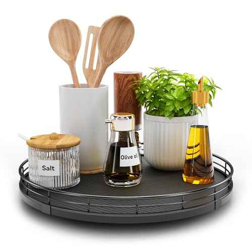12" Lazy Susan Turntable Organizer for Table Top
