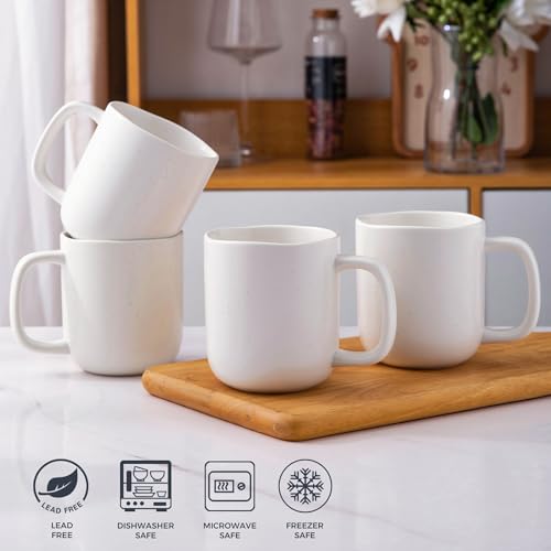 14oz Coffee Mugs Set of 6 (6 Count)