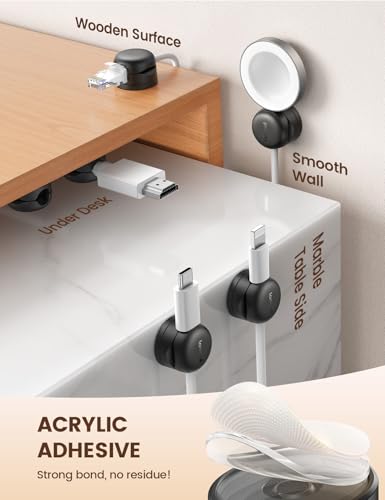 12Pack Rotating Cord Organizer (12 Count)