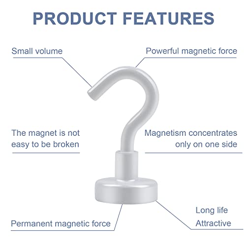 Magnetic Hooks (6 Count)