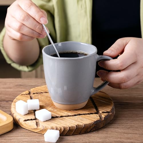 12oz Ceramic Coffee Mugs set of 6 (6 Count)