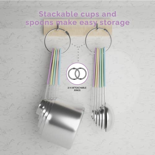 Measuring Cups and Measuring Spoons Set of 14