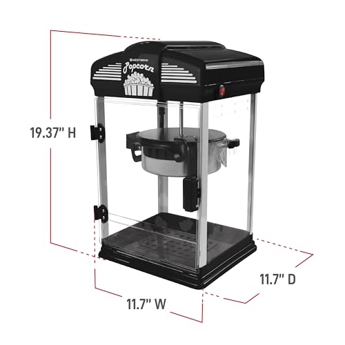 Stir Crazy Movie Theater Popcorn Popper (4 Qt. Count)